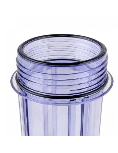 Фильтр колба Raifil Slim 10 C905-WF38 Organic, вход 3/8 дюйма, прозрачная - 2