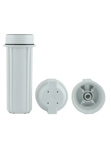 Фильтр колба Raifil Slim 10 W905-WF38 Organic, вход 3/8 дюйма, белая - 2