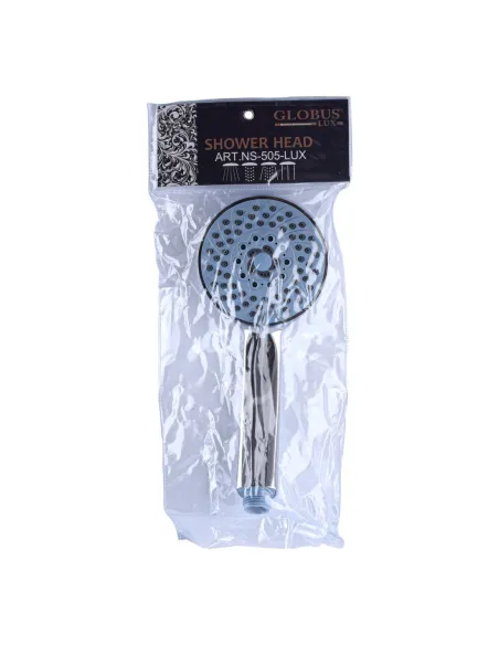 Лейка для душа ручная Globus Lux NS-505-P три режима, пластик - 2