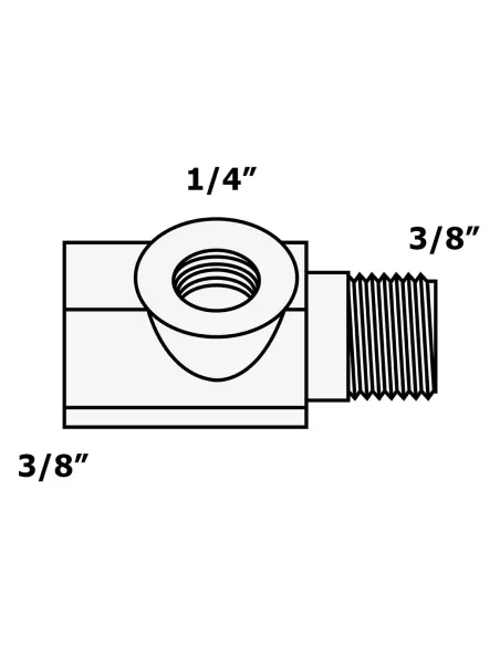 Адаптер Raifil AD-3BC-3W HJ-D006 0,37х0,25х0,37 дюйма - 3