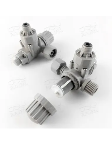 Адаптер с редуктором Raifil 1832-C, 0.5х0.25 дюйма, с кнопкой - 2