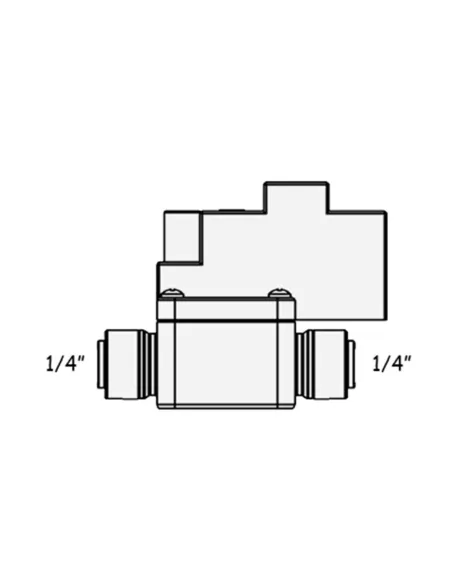 Клапан високого тиску Raifil 1827-A HP-03-GR-EZ 0,25 дюйма - 3