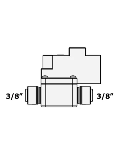Клапан высокого давления Raifil 1827-B / HP-03-GR-EZ 0,37 дюйма - 3