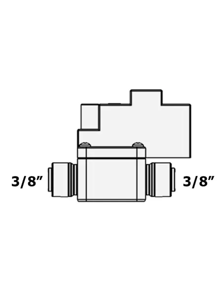 Клапан высокого давления Raifil 1827-B / HP-03-GR-EZ 0,37 дюйма - 3
