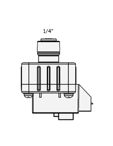 Клапан низкого давления Raifil 1828-A LP-03-GR-EZ 0,25 дюйма - 3