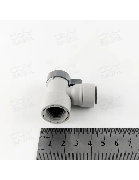 Кран кульовий Raifil 1823-D2 BV-3/8-EZ, 0.37х0.37дюйма - 2