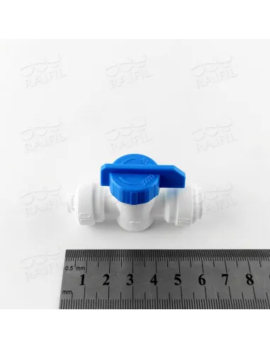 Кран-перемикач кульовий Raifil 1825-D, 0.37х0.25 дюйма - 2