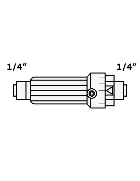 Регулятор потоку Raifil FR 900-2300 EZ 0,25 дюйма - 3