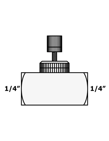 Регулятор потока механический Raifil I-F026 0,25 дюйма - 3