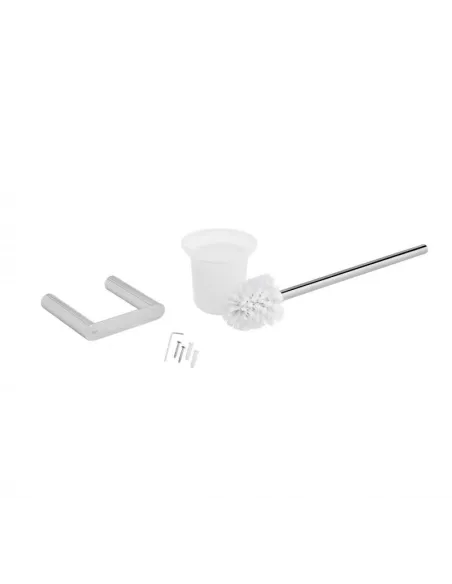 Ершик для унитаза настенный Q-Tap Stetka 3102103C, хром - 4