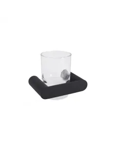 Склянка для ванної кімнати Q-Tap Sklenka 6102103B, чорний - 1