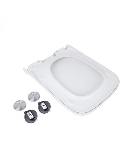 Сиденье для унитаза Q-Tap Tern с микролифтом Slim Duroplast QT99HY2238W - 6