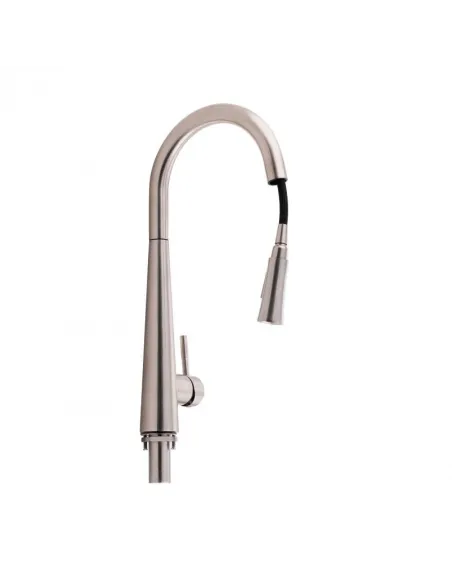 Змішувач для кухні з витяжним виливом Q-Tap Evicka 9135103UN - 3