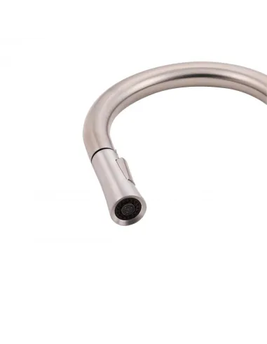 Змішувач для кухні з витяжним виливом Q-Tap Evicka 9135103UN - 6