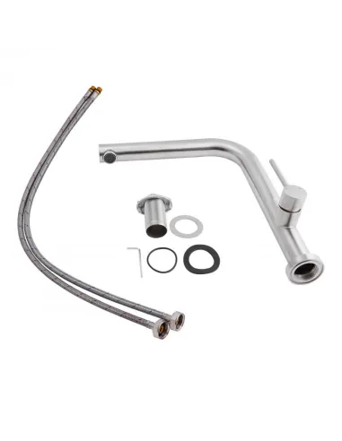 Смеситель для кухни из нержавеющей стали Q-Тap Zdenek QTZDN9032103FC - 4