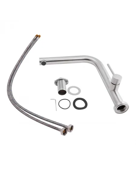 Смеситель для кухни из нержавеющей стали Q-Тap Zdenek QTZDN9032103FC - 4