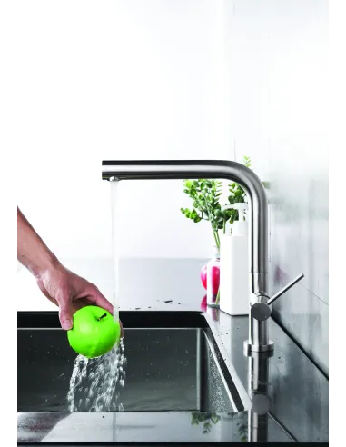 Смеситель для кухни из нержавеющей стали Q-Тap Zdenek QTZDN9032103FC - 5