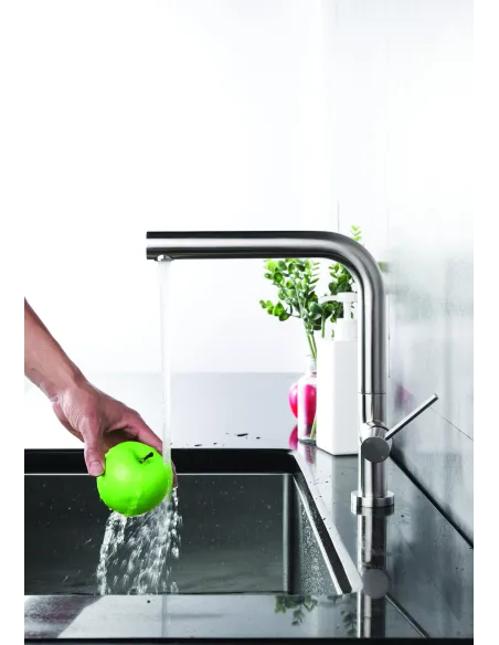 Смеситель для кухни из нержавеющей стали Q-Тap Zdenek QTZDN9032103FC - 5