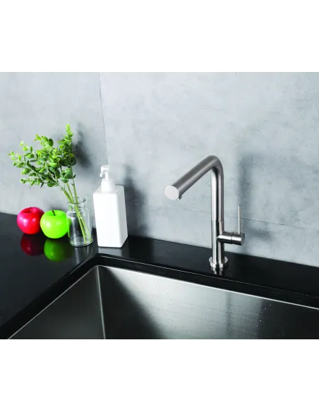 Смеситель для кухни из нержавеющей стали Q-Тap Zdenek QTZDN9032103FC - 6