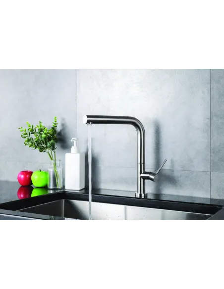 Смеситель для кухни из нержавеющей стали Q-Тap Zdenek QTZDN9032103FC - 7