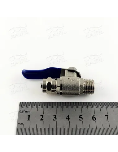 Кран шаровый Raifil BV-2BC 0.25х0.25 дюйма, латунь - 2