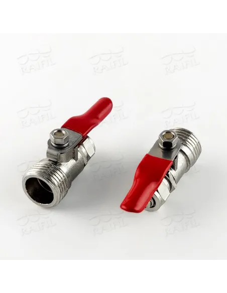 Кран шаровый Raifil BV-3BC - 6MC8, 0.25х0.37 дюйма, латунь - 1