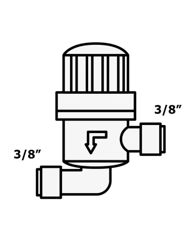 Фільтр сітчастий міні Raifil 1852-В, 0.37х0.37 дюйма - 3