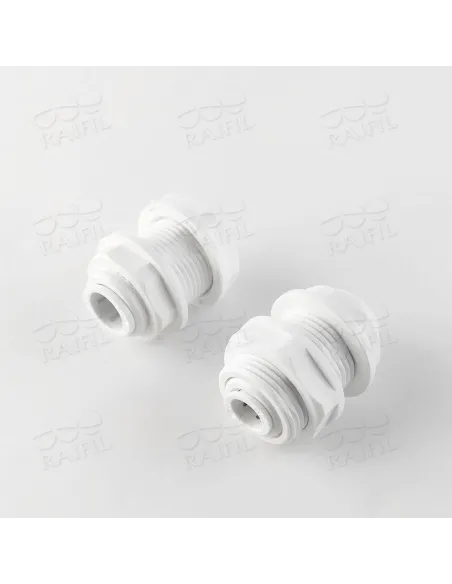 Фітинг прямий з перемичкою Raifil 1807-E 6ВU7-D, 0,37х0,5 дюйма - 1 Фітинг прямий з перемичкою Raifil 1807-E 6ВU7-D, 0,37х0,5 дюйма - 1