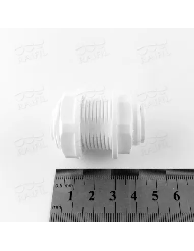Фітинг прямий з перемичкою Raifil 1807-E 6ВU7-D, 0,37х0,5 дюйма - 2