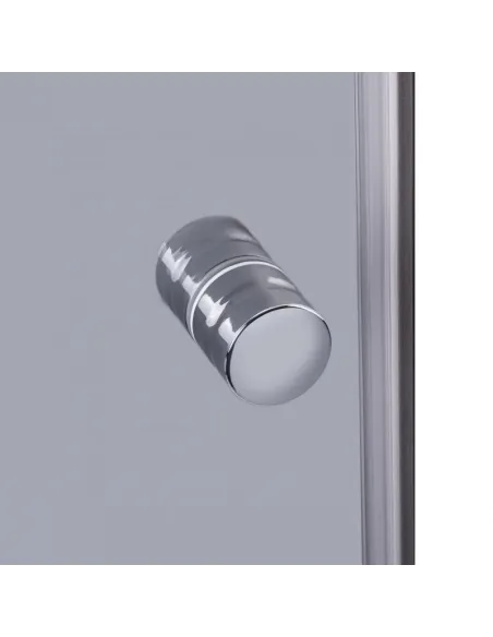 Душевая кабина без поддона Lidz Latwa SC90x90.SAT.HIGH.GR 90х90 см, полукруглая - 4