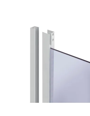 Душова кабіна без піддону Lidz Wawel SC80x80.SAT.LOW.GR 80х80 см, квадратна - 3