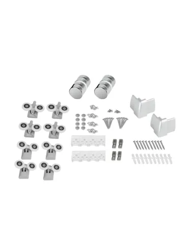 Душова кабіна без піддону Lidz Wawel SC80x80.SAT.LOW.GR 80х80 см, квадратна - 7