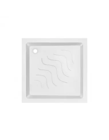 Душевая кабина с поддоном Lidz Wawel SC80x80.SAT.LOW.GR квадратная - 3