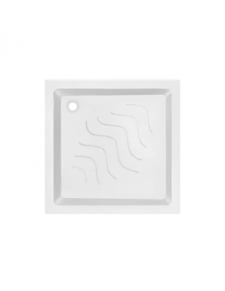 Душевая кабина с поддоном Lidz Wawel SC80x80.SAT.LOW.GR квадратная - 3