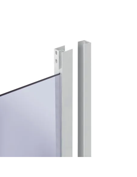 Душевая кабина с поддоном Lidz Wawel SC80x80.SAT.LOW.GR квадратная - 6