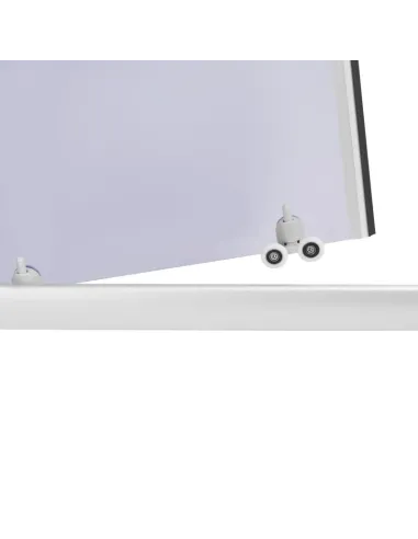 Душевая кабина с поддоном Lidz Wawel SC80x80.SAT.LOW.GR квадратная - 9