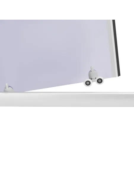 Душевая кабина с поддоном Lidz Wawel SC80x80.SAT.LOW.GR квадратная - 9