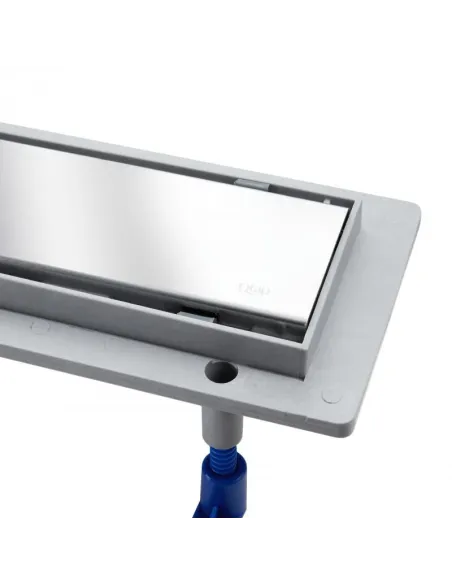 Трап линейный душевой Q-Tap Dry Tile304-700 с решеткой 73х700 мм - 3