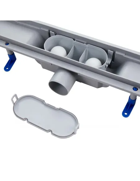 Трап линейный душевой Q-Tap Dry Tile304-700 с решеткой 73х700 мм - 5