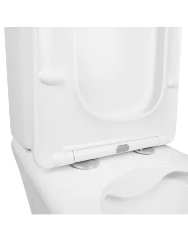 Унитаз компакт Q-Tap Kalao Rimless, напольный, сиденье Slim Duroplast / Soft-close - 3