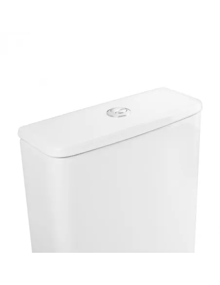 Унитаз компакт Q-Tap Kalao Rimless, напольный, сиденье Slim Duroplast / Soft-close - 5