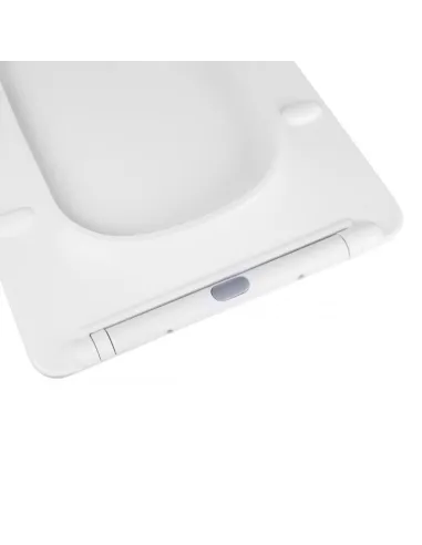 Унитаз компакт Q-Tap Kalao Rimless, напольный, сиденье Slim Duroplast / Soft-close - 8