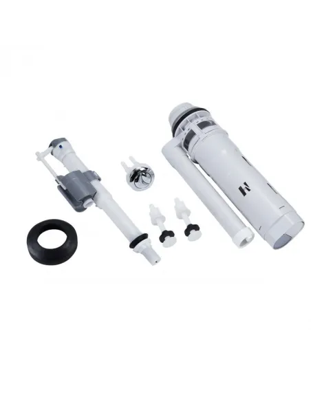 Унитаз компакт Q-Tap Kalao Rimless, напольный, сиденье Slim Duroplast / Soft-close - 9