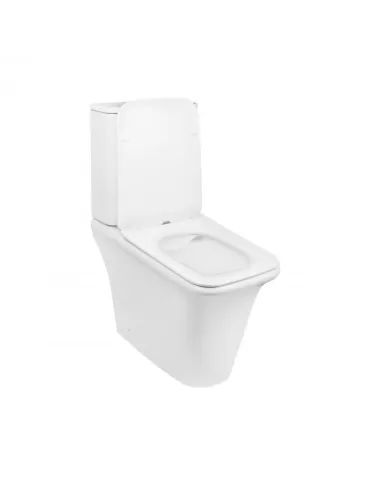 Унитаз компакт Q-Tap Kalao Rimless, напольный, сиденье Slim Duroplast / Soft-close - 12