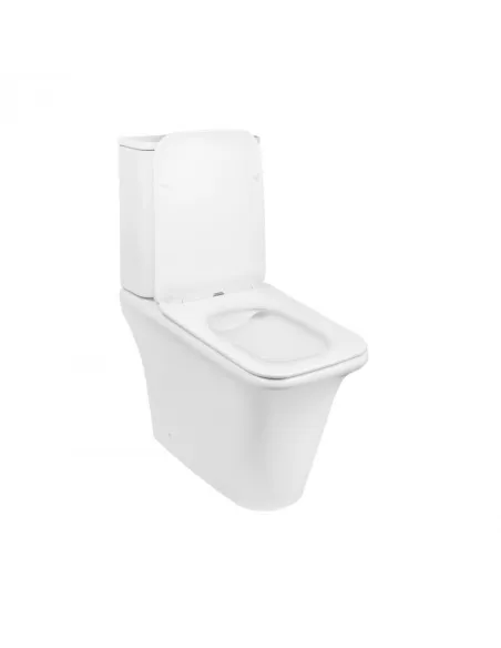 Унитаз компакт Q-Tap Kalao Rimless, напольный, сиденье Slim Duroplast / Soft-close - 12