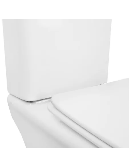 Унитаз компакт Q-Tap Kalao Rimless, напольный, сиденье Slim Duroplast / Soft-close - 15