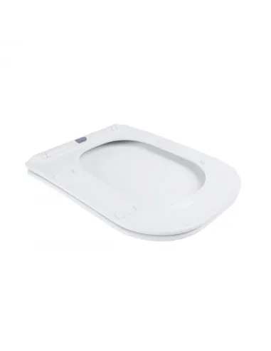 Унитаз компакт Q-Tap Nando Rimless, напольный, сиденье Slim Duroplast / Soft-close - 7