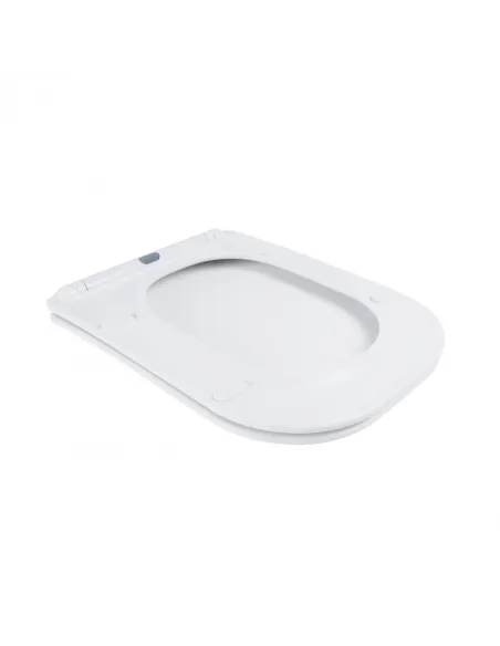 Унитаз компакт Q-Tap Nando Rimless, напольный, сиденье Slim Duroplast / Soft-close - 7