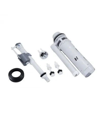 Унитаз компакт Q-Tap Nando Rimless, напольный, сиденье Slim Duroplast / Soft-close - 10