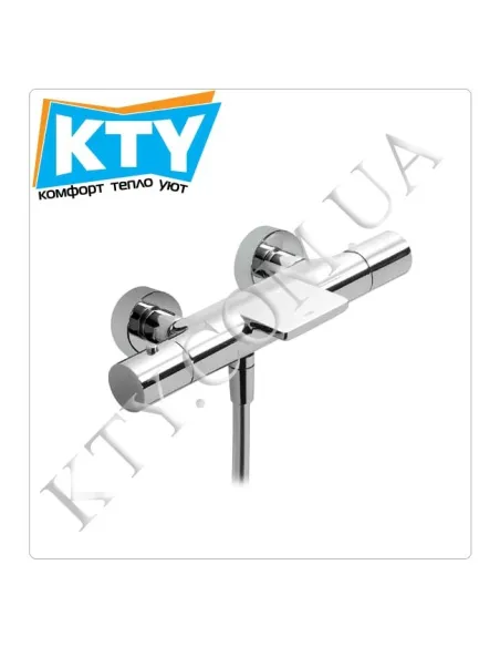 Змішувач для ванни з термостатом Tres Max - Tres 061.172.01 хром - 1